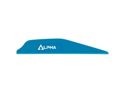 Bohning Alpha Vanes Satin Blue 100 pk.