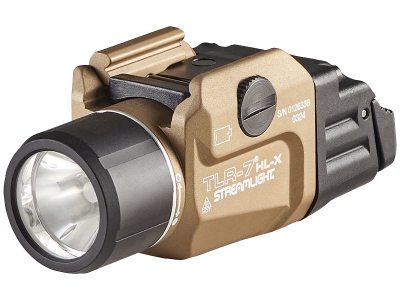 Streamlight TLR-7 HL-X USB Gun Light Flat Dark Earth 500/1,000 Lumens White LED