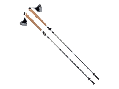 Allen Terrain Alpha Vertex Carbon Trekking Poles, Night Shade