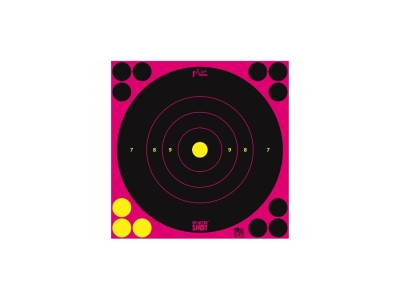 Pro-Shot SplatterShot Self-Adhesive Paper Black/Pink 8", 6