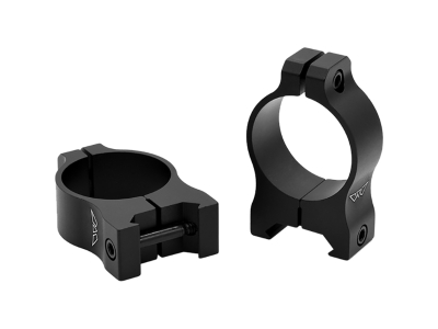 Warne Vapor Aluminum Scope Rings, Matte Black