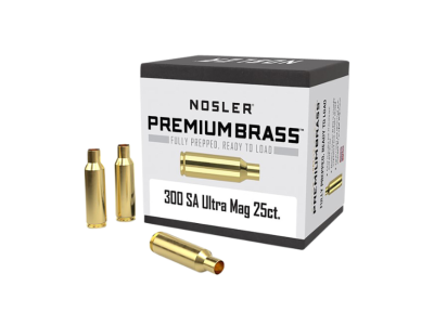 Nosler Premium Brass Unprimed Rifle Cases