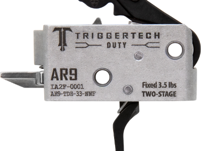 TriggerTech AR Duty Trigger, Black, 9mm Luger