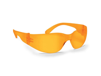 Walkers Clearview Sport Wraparound Shooting Glasses, Amber