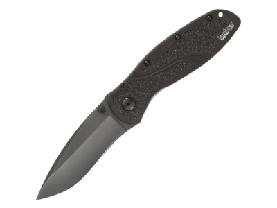 Kershaw Blur Assisted 3.38 in Black Plain Black Aluminum