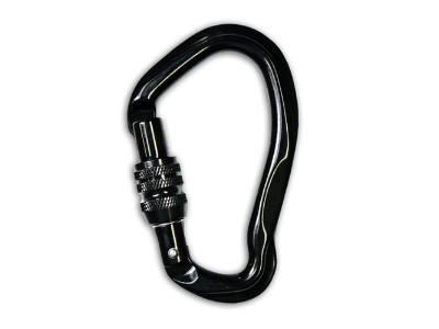 Muddy Safety Harness Aluminum Carabiner - 1 Pack