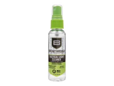 Breakthrough Tactical Light Cleaner, 2oz Pump Spray Bottle