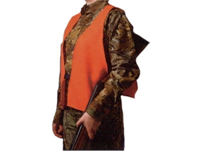 Hunters Specialties Safety Vest Youth Orange Polyester