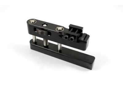 LSP Tall Adjustable Bag Rider Rail Mounted Short Dowel V-Bottom, Standard, Fine