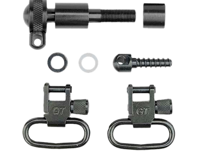 GrovTec Locking Swivel Set, Black