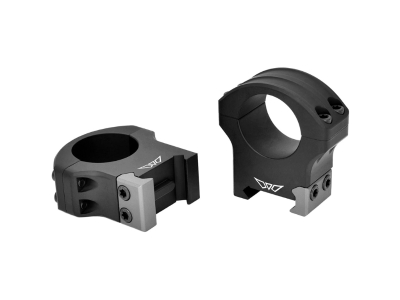 Warne Hyperlite Scope Rings, Matte Black