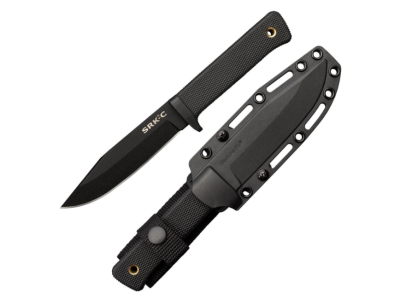 Cold Steel SRK Compact 9.5", Black, Ambidextrous, Fixed Blade