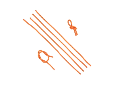 Allen Highly Reflective Flagging Cord - 6 Pack, Orange
