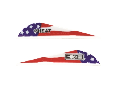 Bohning Heat Vanes American Flag 36 pk.