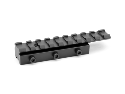 Hammers Scope Rail Adapter Mount Ruger Rossi 3/8 Dovetail to Weaver Picatinny