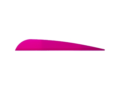 AAE Trad Vanes Hot Pink 4 in. 50 pk.