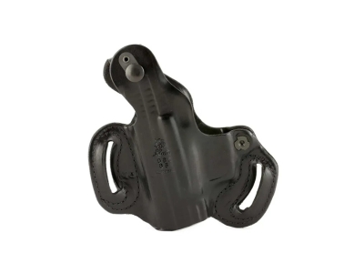 Desantis Gunhide Thumb Break Mini Slide OWB Leather Belt Holster, Black, Right