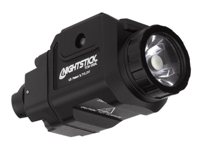 Nightstick Compact Weapon-Mounted Light Black Anodized 550 Lumens White LED
