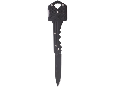 SOG Key Knife Black Clam Pack, Ambidextrous