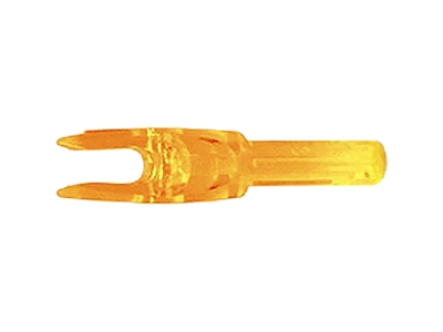 Black Eagle Micro ST M Nock Flo. Orange 12 pk., Neon Orange