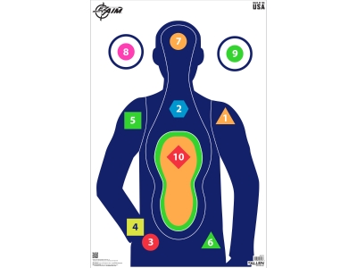 Allen EZ Aim Command Silhouette Target