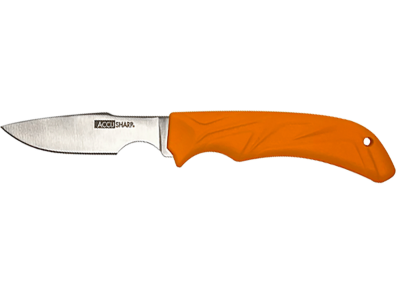 AccuSharp 3.5" Fixed Caping Knife Blaze Orange Handle