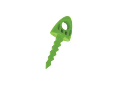 TargetTack Lime Green Polycarbonate Plastic 1" For Paper/Vinyl Targets