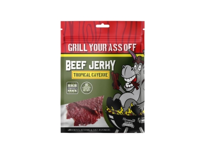 Grill Your Ass Off Tropical Cayenne Beef Jerky