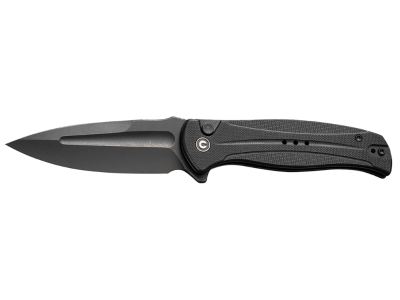 Civivi 3.48" Folding Spear Point Knife Black G10 14C28N Blade