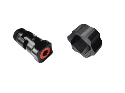Fox 2 Industries Umarex Quick-Pierce Knob Cover - Gen 2 - Lugged, Black