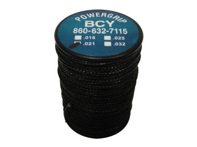 BCY Power Grip Serving Black .021 75 yds.