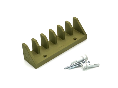 Evolve3D 1911 Pistol 6-Position Magazine Mount, 45ACP, 9mm, Ammo Storage, Green