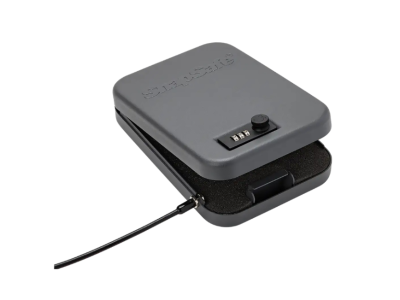 SnapSafe Lock Box Large Combination/Key Entry, Black