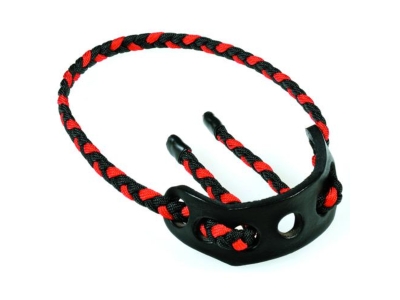 Paradox Braided Bow Wrist Sling, Red