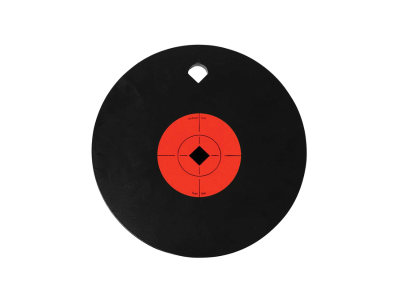 Birchwood  World of Targets Single Hole 10" Steel Circle w/Crosshair & Diamond