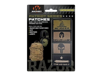 Walkers Patriot Patch Kit, Assorted, 4 pcs