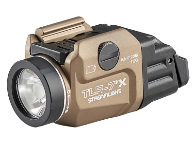Streamlight TLR-7 X USB Flat Dark Earth 500 Lumens White LED
