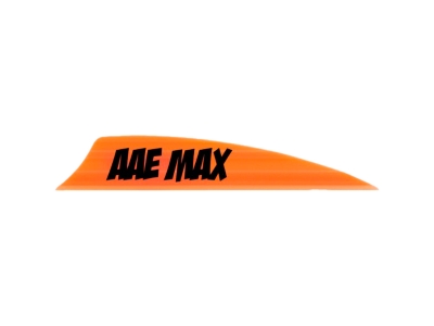 AAE Max 2.0 Shield Cut Vanes, Fire Orange, 50