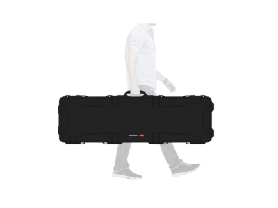 Nanuk 52" Black Polymer Foam Padding Waterproof Hard Case