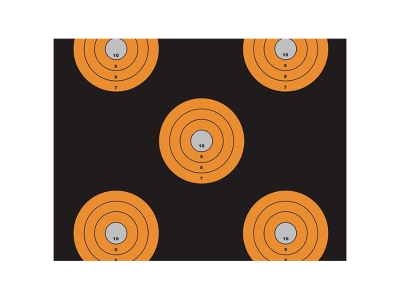 Champion Shotkeeper 5" Bullseye Paper 100 yds Pistol/Rifle Large, 12