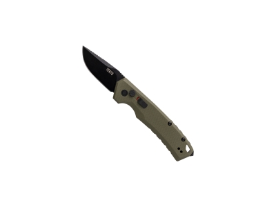 Tekto A3 // Delta Mini (G10 Green - Black), OD Green