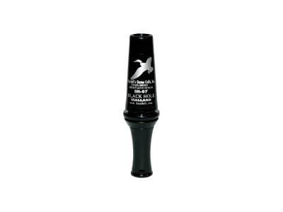 Haydel Game Calls Black Hole Open Duck Call Black Polycarbonate