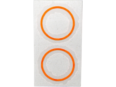 T.R.U. Ball AVX-31 Scope Ring Mask Reticle, Orange
