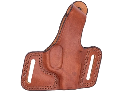 Bianchi OWB Holster, Size 14, Fits Glock 17, 19, 22, Tan Leather, RH