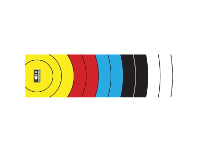 Bohning Arrow Wraps Target Face 7 in. Standard 13 pk.