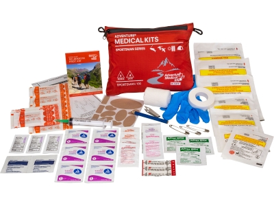 Adventure Medical Sportsman 100 Medical Kit, Red