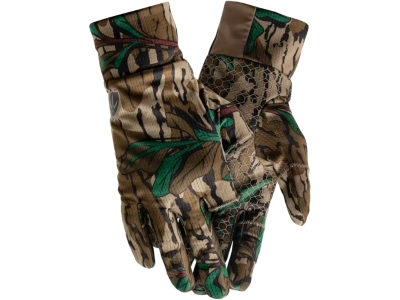Blocker Finisher Turkey LW Custom Glove MO Greenleaf Large, Mossy Oak Greenleaf