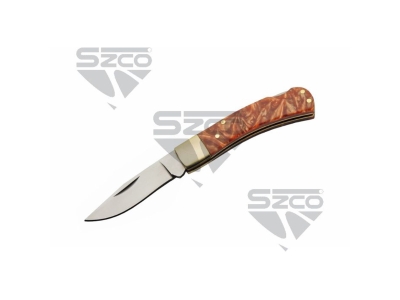 SZCO Red Clay Lockback Knife