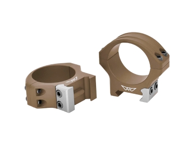 Warne Hyperlite Scope Rings, Dark Earth