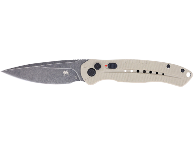 CobraTec 3.5" Folding D2 Blade Tan G10 Handle Knife